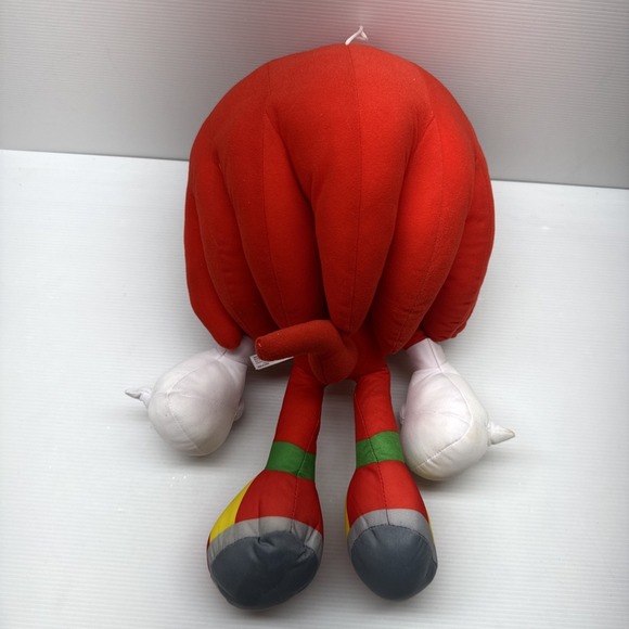Toy Factory Sonic the Hedgehog Knuckles the Echidna Plush 18" SEGA - Picture 4 of 6